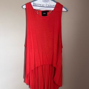 Flowy top with cut out back